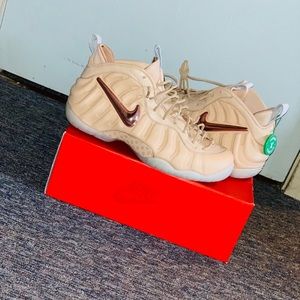 Foamposite pro vanchetta tan size 11. DS
